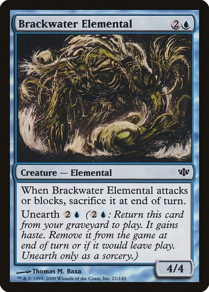 Brackwater Elemental, Conflux 21