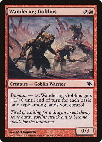 Wandering Goblins, Conflux 76