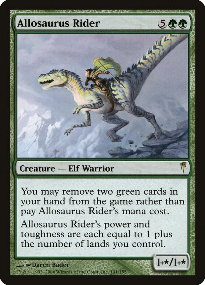 Allosaurus Rider, Coldsnap 101