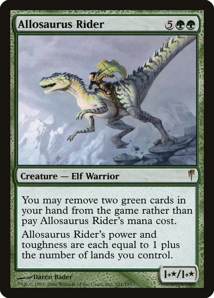 Allosaurus Rider, Coldsnap 101
