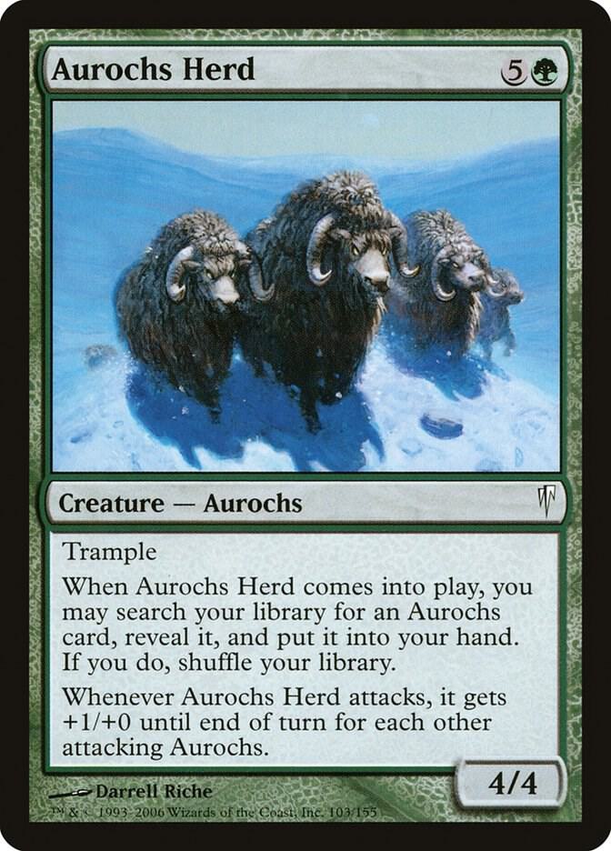Aurochs Herd, Coldsnap 103