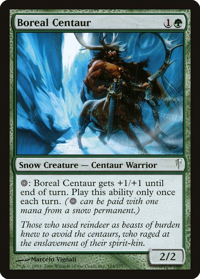 Boreal Centaur, Coldsnap 104