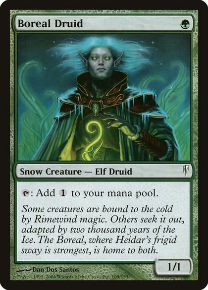 Boreal Druid, Coldsnap 105