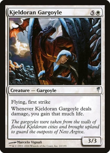 Kjeldoran Gargoyle, Coldsnap 10