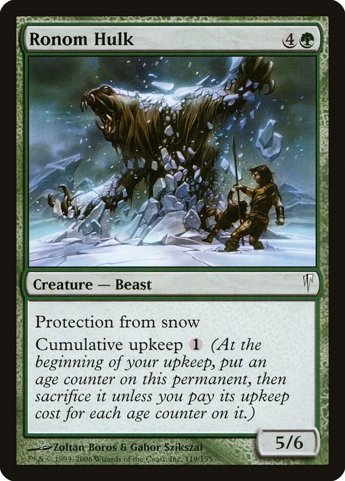 Ronom Hulk, Coldsnap 119