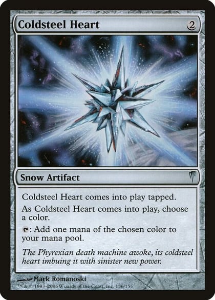 Coldsteel Heart, Coldsnap 136