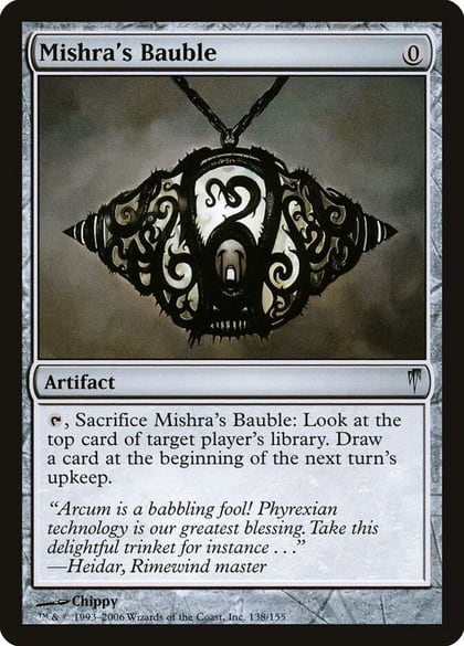 Mishra's Bauble, Coldsnap 138