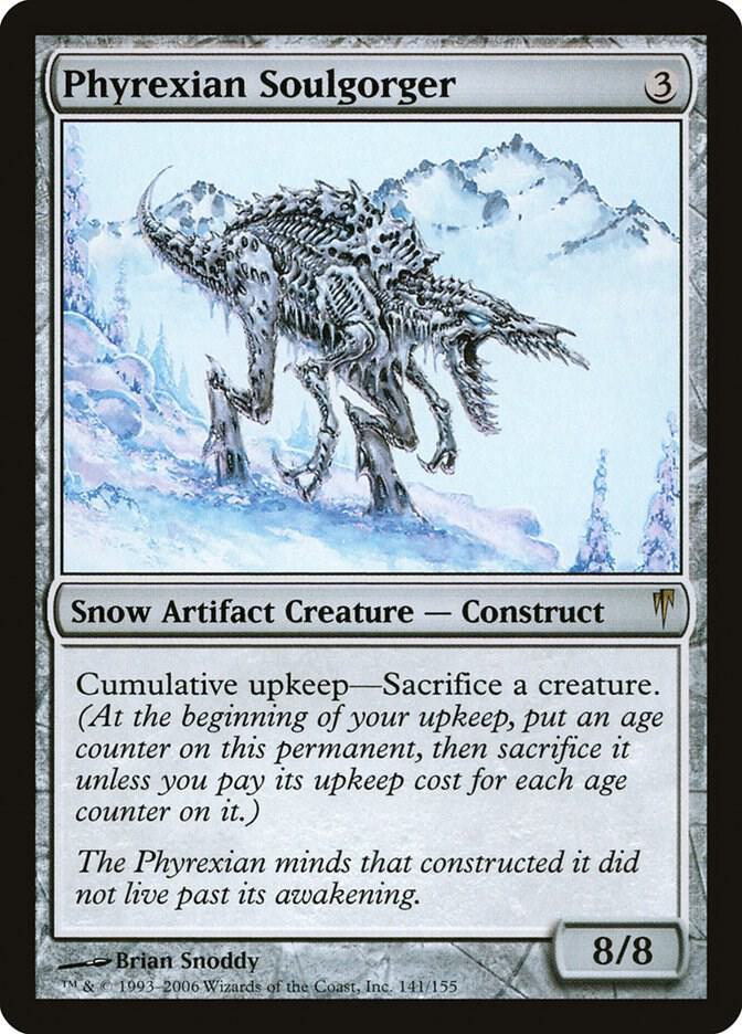 Phyrexian Soulgorger, Coldsnap 141