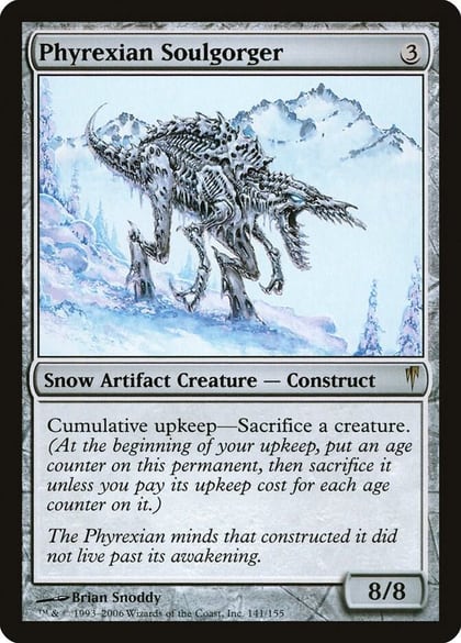 Phyrexian Soulgorger, Coldsnap 141