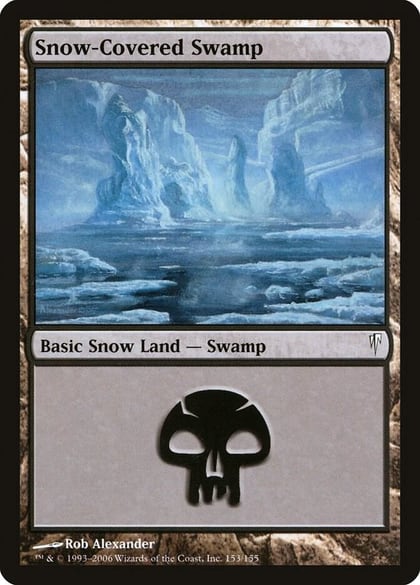 Snow-Covered Swamp, Coldsnap 153