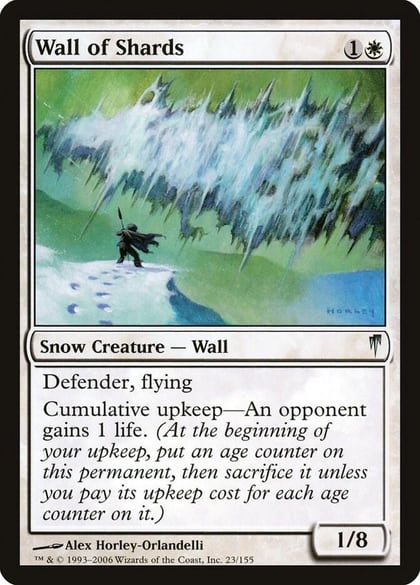 Wall of Shards, Coldsnap 23