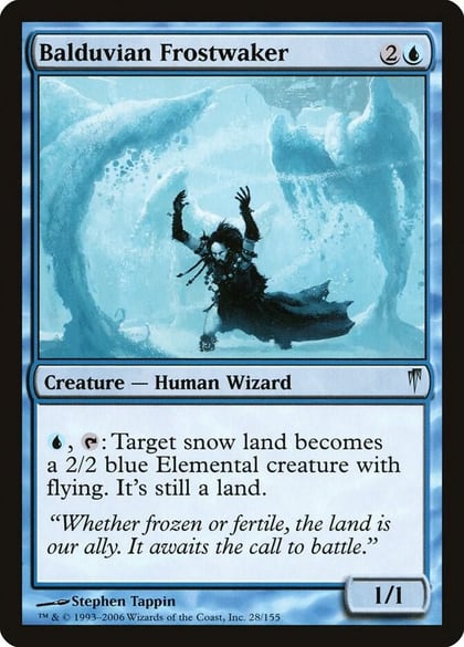 Balduvian Frostwaker, Coldsnap 28