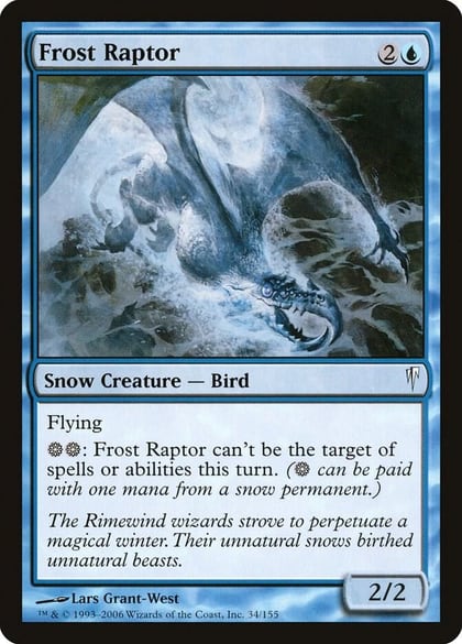 Frost Raptor, Coldsnap 34