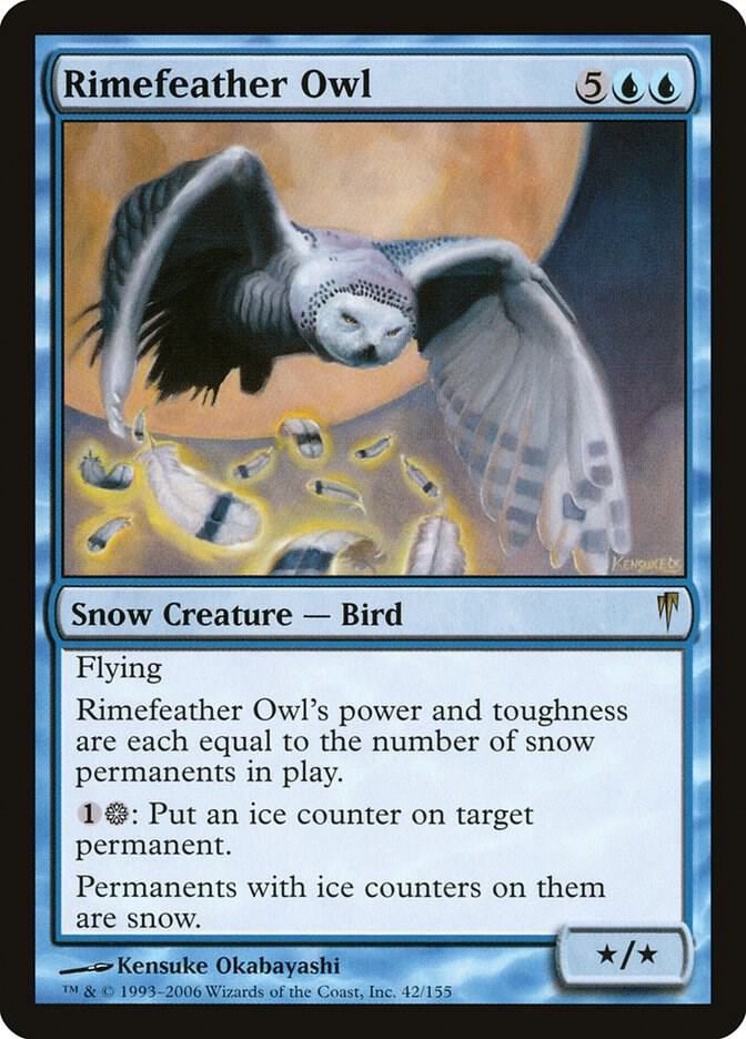 Rimefeather Owl, Coldsnap 42
