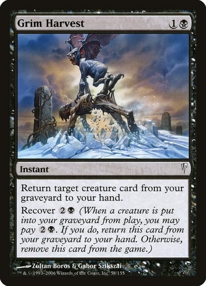 Grim Harvest, Coldsnap 58