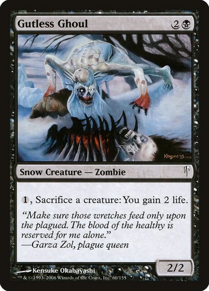 Gutless Ghoul, Coldsnap 60