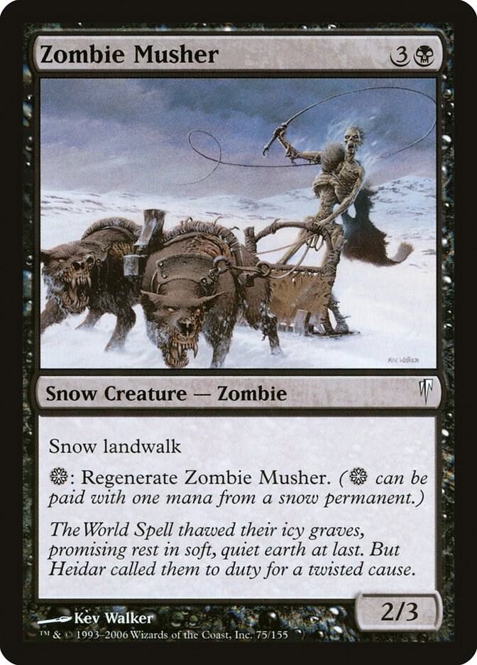 Zombie Musher, Coldsnap 75