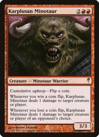 Karplusan Minotaur, Coldsnap 86
