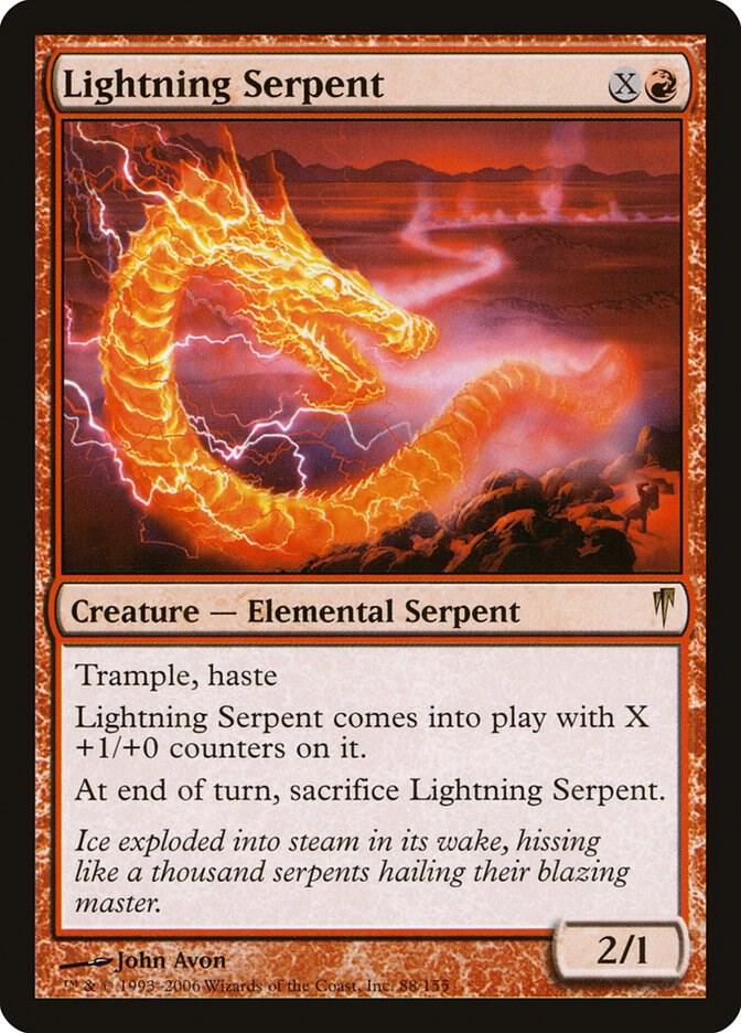 Lightning Serpent, Coldsnap 88