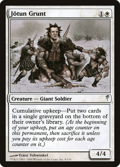 Jotun Grunt, Coldsnap 8