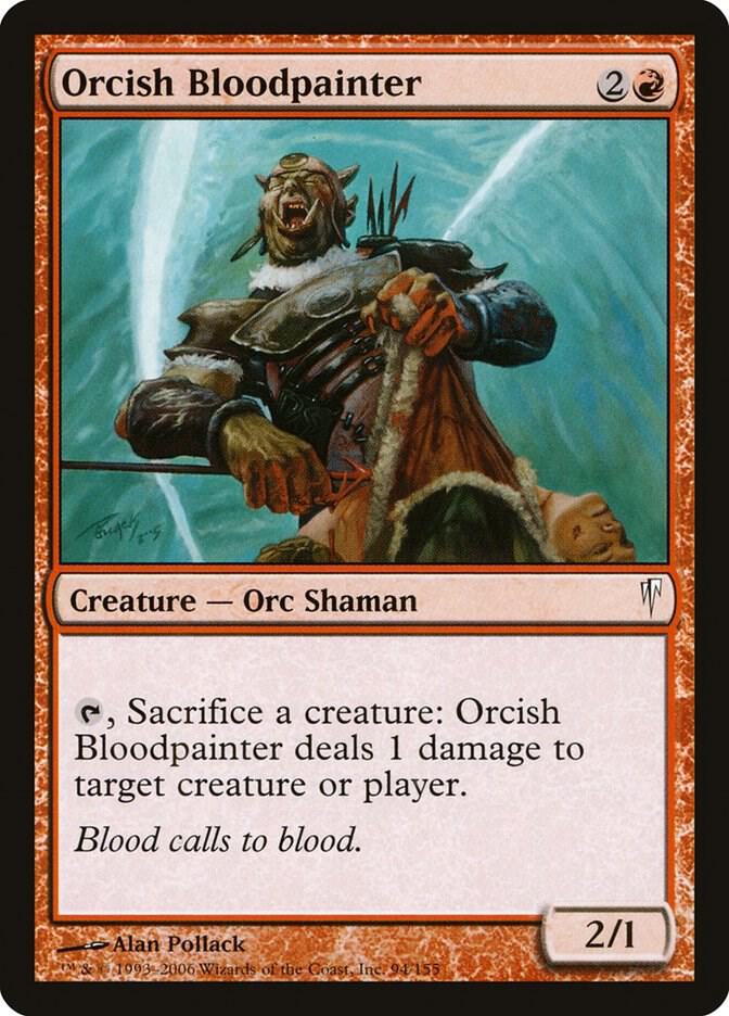 Orcish Bloodpainter, Coldsnap 94