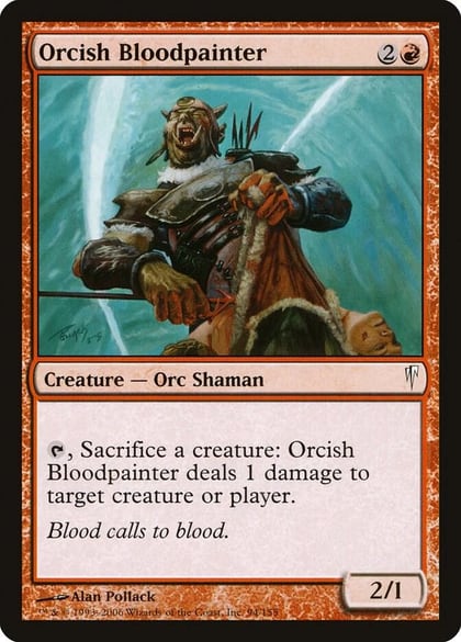 Orcish Bloodpainter, Coldsnap 94