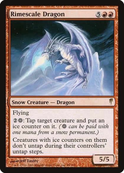 Rimescale Dragon, Coldsnap 95