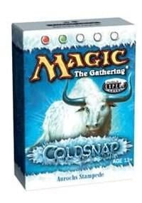 Coldsnap - Aurochs Stampede Precon Theme Deck, Coldsnap P72029