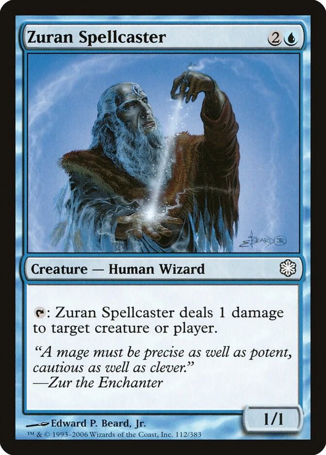 Zuran Spellcaster, Coldsnap Theme Deck Reprints 112