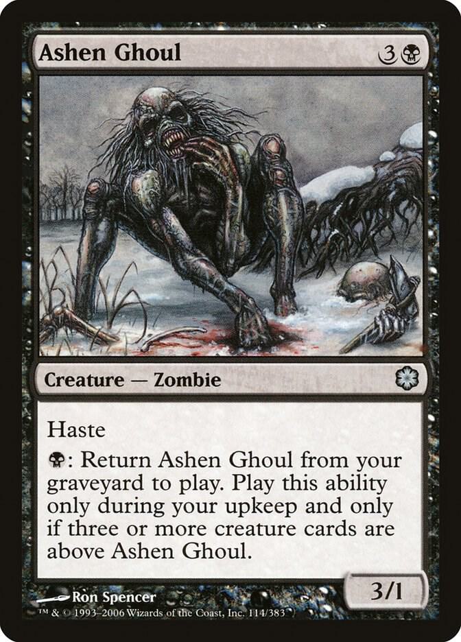 Ashen Ghoul, Coldsnap Theme Deck Reprints 114