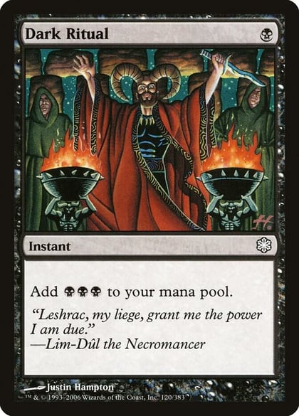 Dark Ritual, Coldsnap Theme Deck Reprints 120