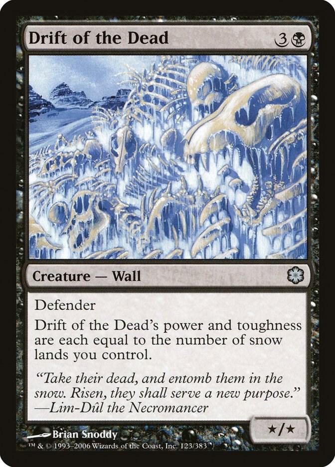 Drift of the Dead, Coldsnap Theme Deck Reprints 123