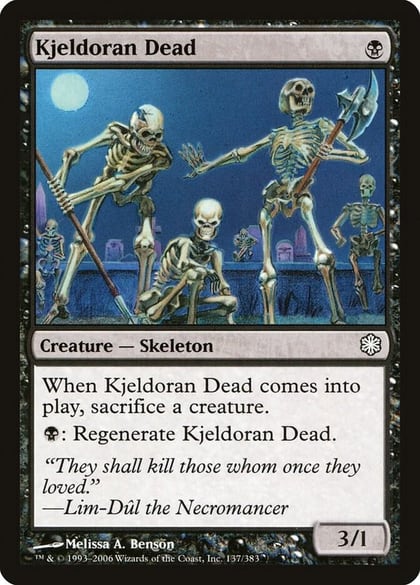 Kjeldoran Dead, Coldsnap Theme Deck Reprints 137