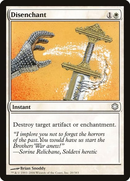 Disenchant, Coldsnap Theme Deck Reprints 20