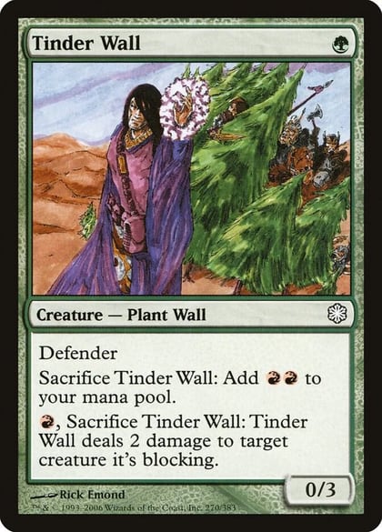 Tinder Wall, Coldsnap Theme Deck Reprints 270