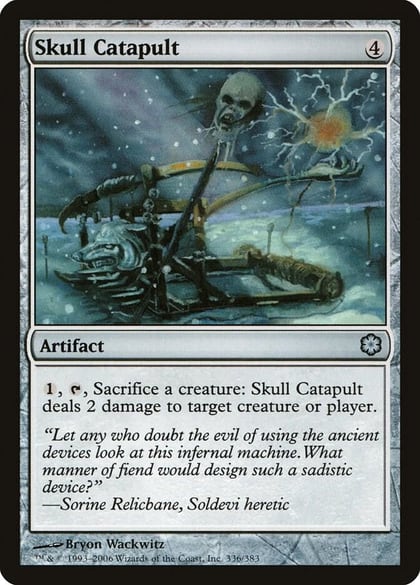 Skull Catapult, Coldsnap Theme Deck Reprints 311