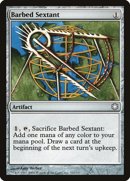 Barbed Sextant, Coldsnap Theme Deck Reprints 312