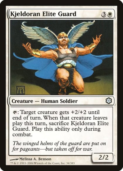 Kjeldoran Elite Guard, Coldsnap Theme Deck Reprints 34