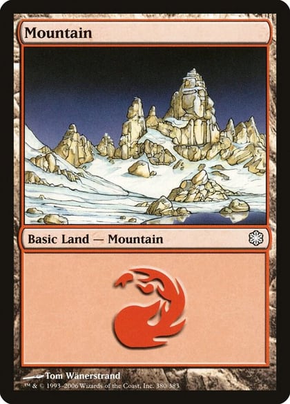 Mountain (380), Coldsnap Theme Deck Reprints 380