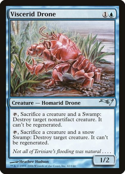 Viscerid Drone, Coldsnap Theme Deck Reprints 42