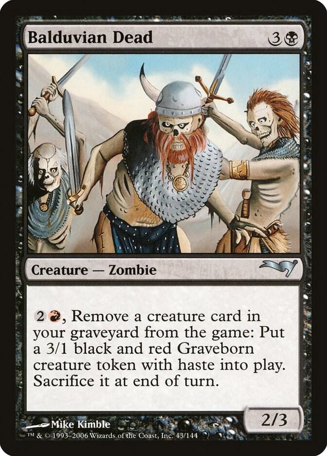 Balduvian Dead, Coldsnap Theme Deck Reprints 43