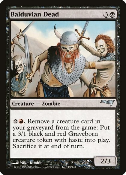 Balduvian Dead, Coldsnap Theme Deck Reprints 43