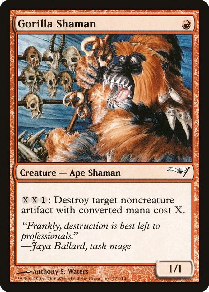 Gorilla Shaman, Coldsnap Theme Deck Reprints 72a