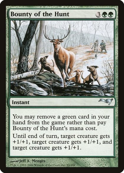 Bounty of the Hunt, Coldsnap Theme Deck Reprints 85