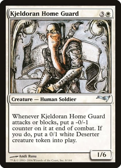 Kjeldoran Home Guard, Coldsnap Theme Deck Reprints 8