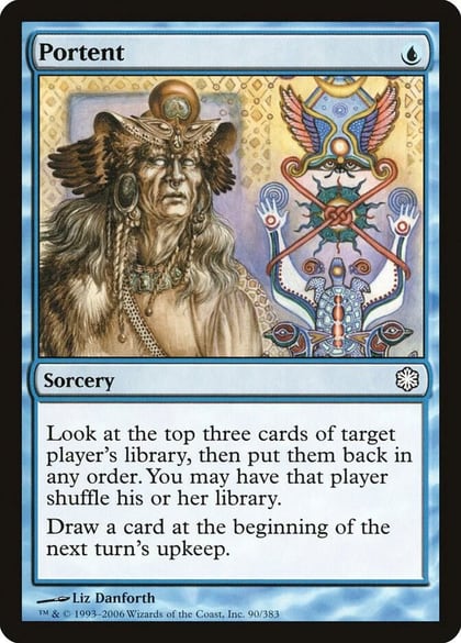 Portent, Coldsnap Theme Deck Reprints 90