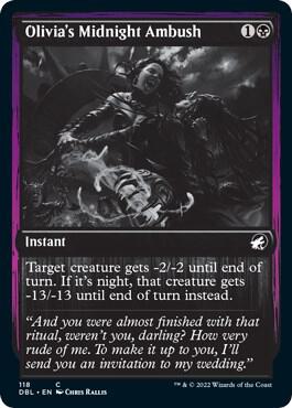 Olivia's Midnight Ambush, Innistrad: Double Feature 118