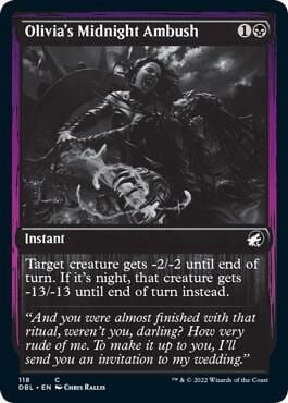 Olivia's Midnight Ambush, Innistrad: Double Feature 118
