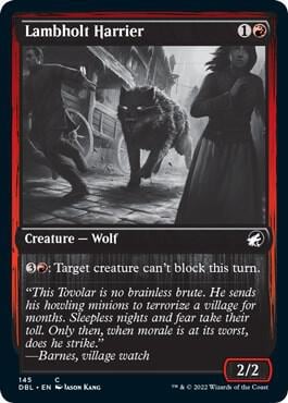 Lambholt Harrier, Innistrad: Double Feature 145