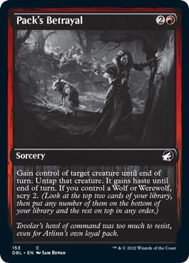 Pack's Betrayal, Innistrad: Double Feature 153
